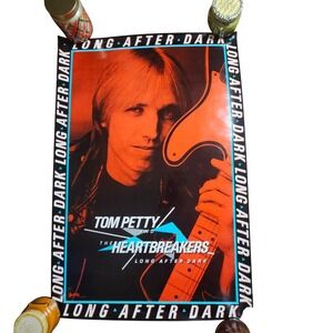 Tom Petty And The Heartbreakers Long After Dark VTG 1982 Promo Poster 24x36